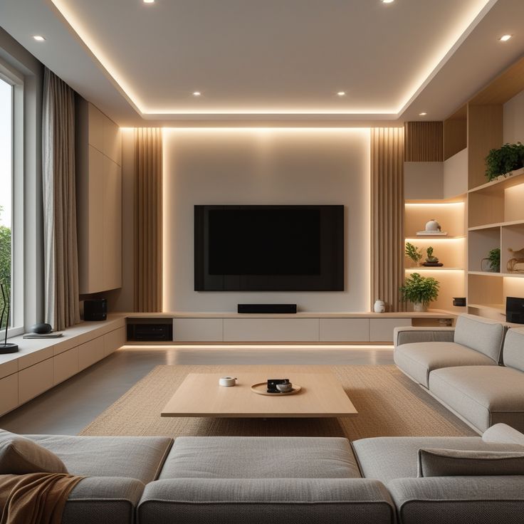 phòng khách đẹp hiện đại
